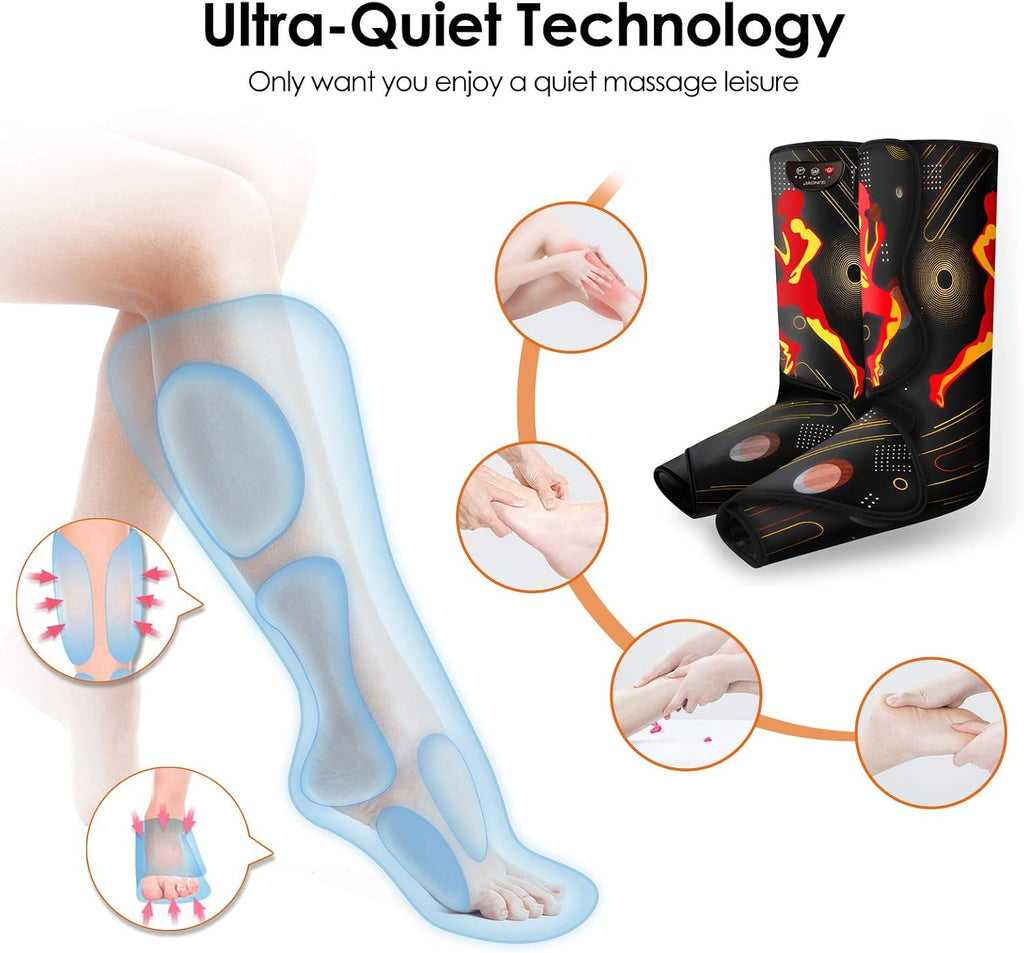 Rechargeable Air Compression Leg Massager for Foot and Calf K9314