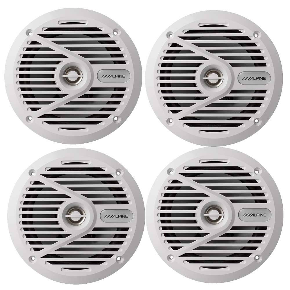 6-1/2 Marine Coaxial 2-Way Speaker Bundle D61834