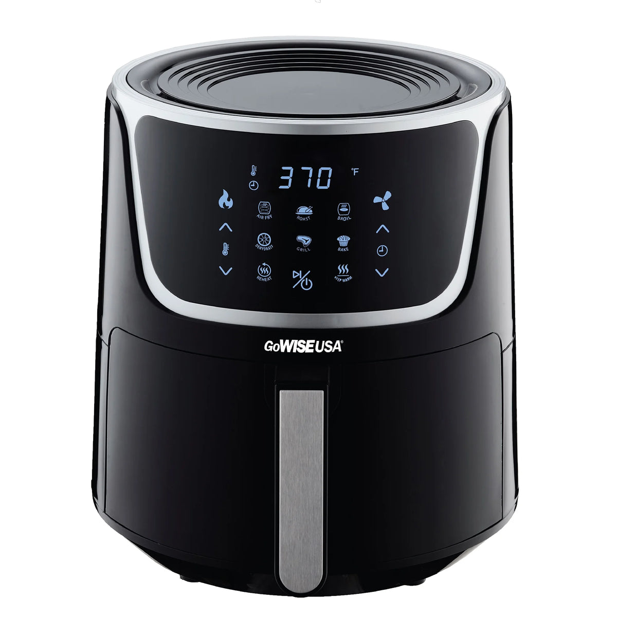 7-Quart Electric Air Fryer with Dehydrator and Stackable Racks V875