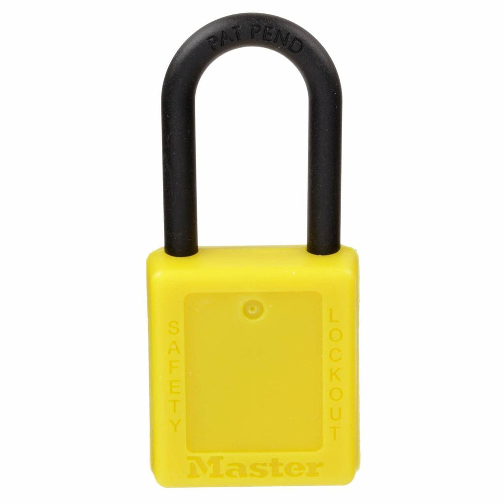Yellow Lockout Padlock, PK12 A156