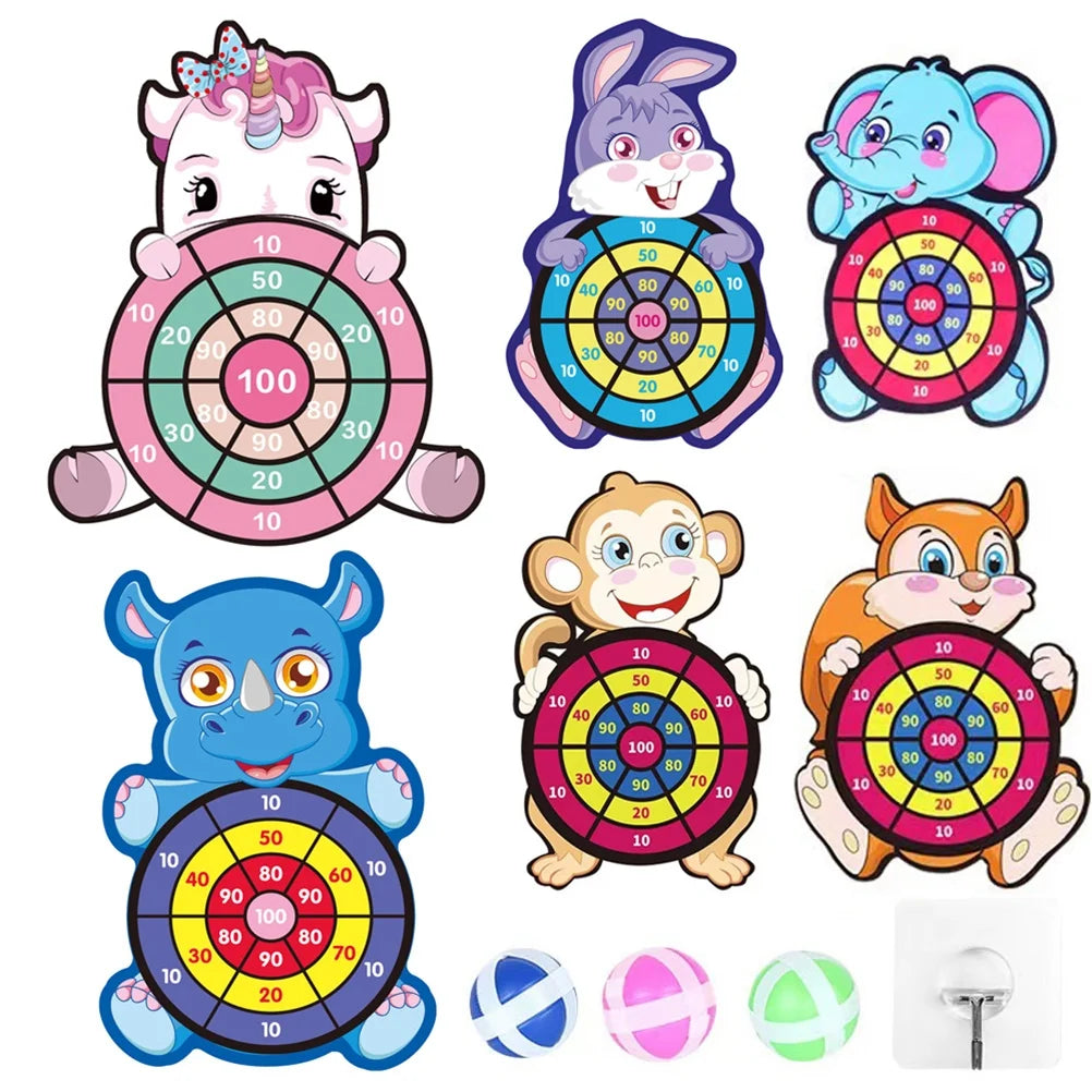 Easter Bunny Dart Board and Sticky Balls T4990