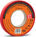 3/4" 3:1 Ratio Adhesive Lined Heat Shrink Tubing Red 50 Feet Roll T775396