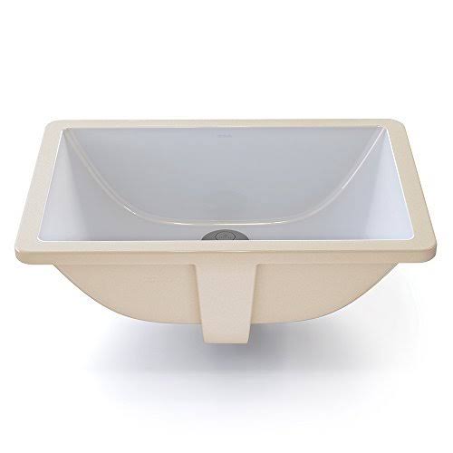 Rectangular Vitreous China Undermount Bathroom Sink C311