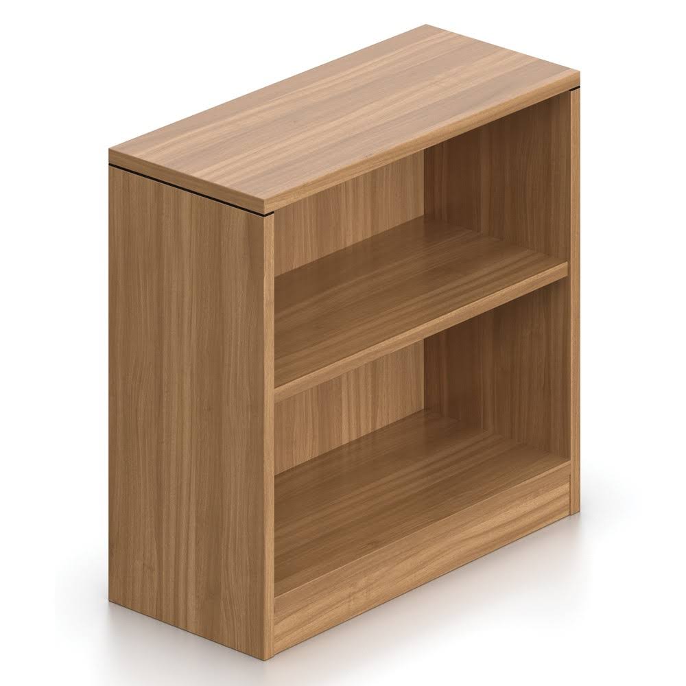 2-Shelf Bookcase, Autumn Walnut E1799