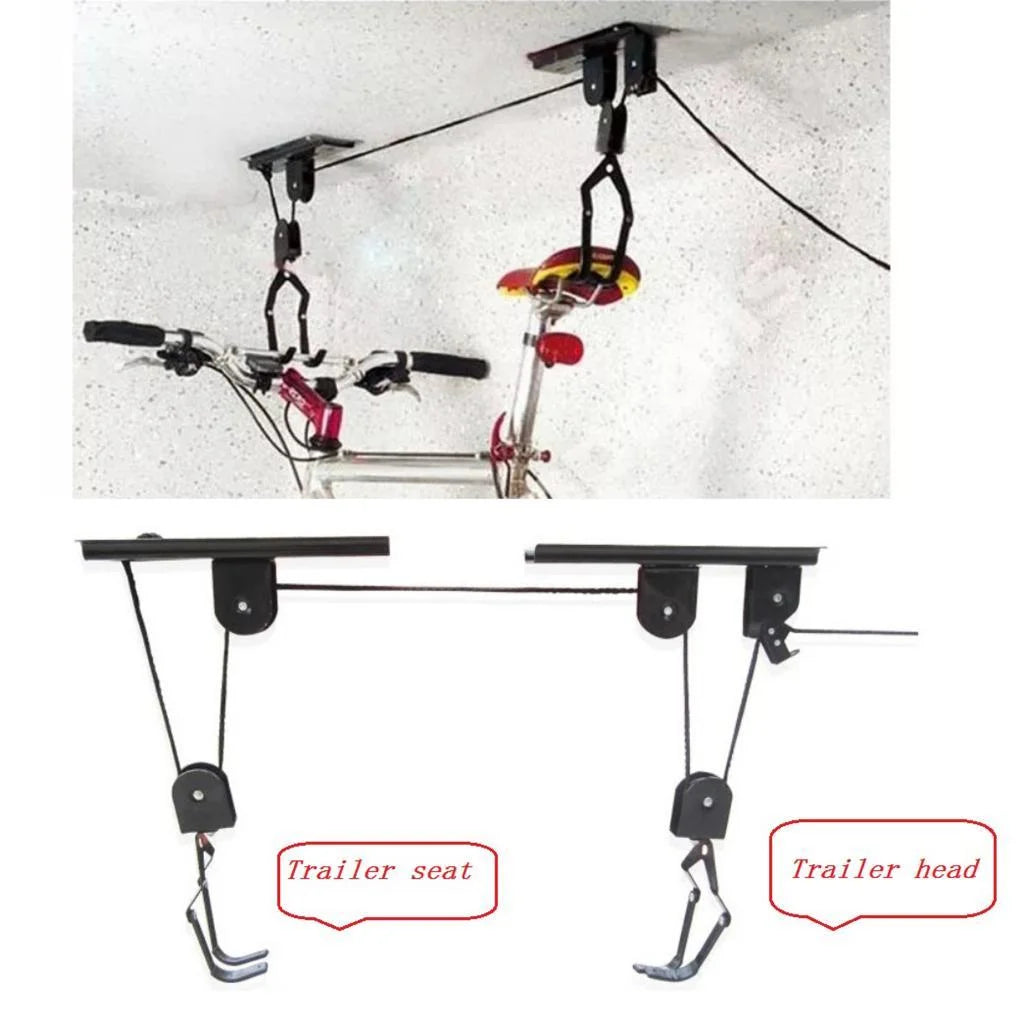 Bike and Workshop Garage Hanger Pulley Assemblies A19345