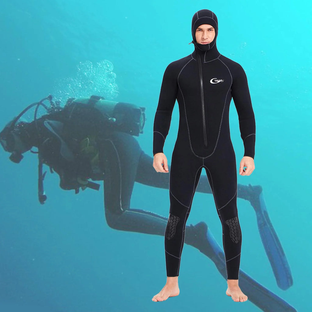 3mm Neoprene Front Zip Full Body Wetsuit XXL Y349