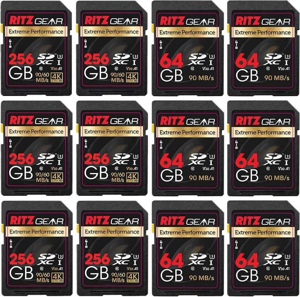 64GB UHS-I SDXC Memory Card 3 Units + Holder Pack of 2 G61447