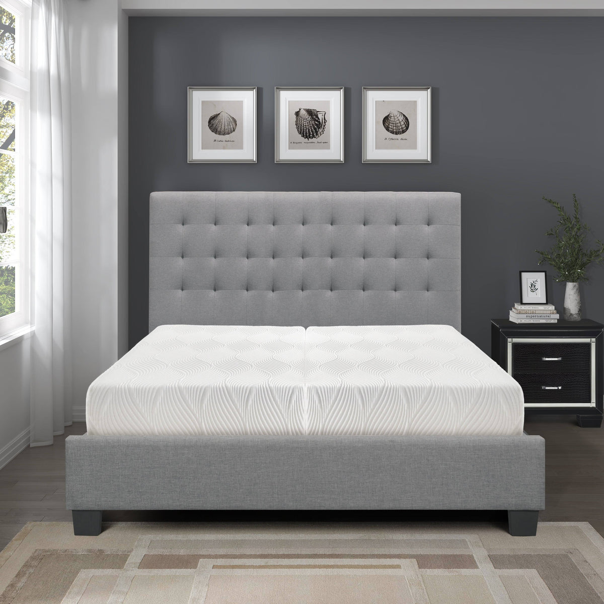 Forest 10-Inch Gel-Infused Memory Foam Mattress U9473