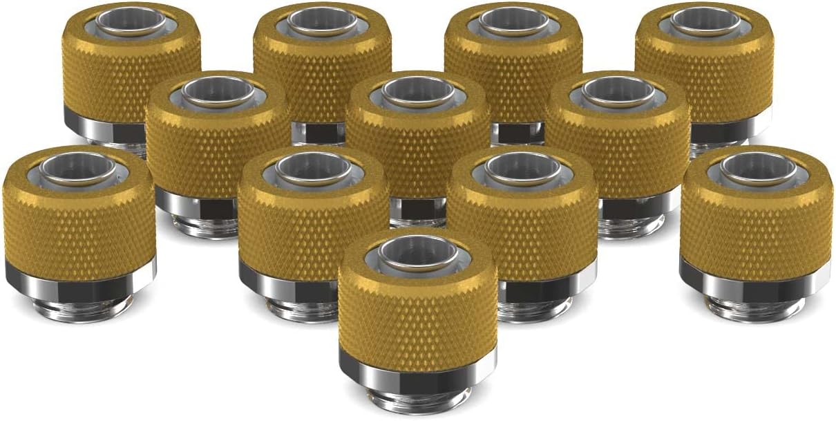 3/8in. x 1/2in. Compression Fitting 12 Pack Candy Purple X962549