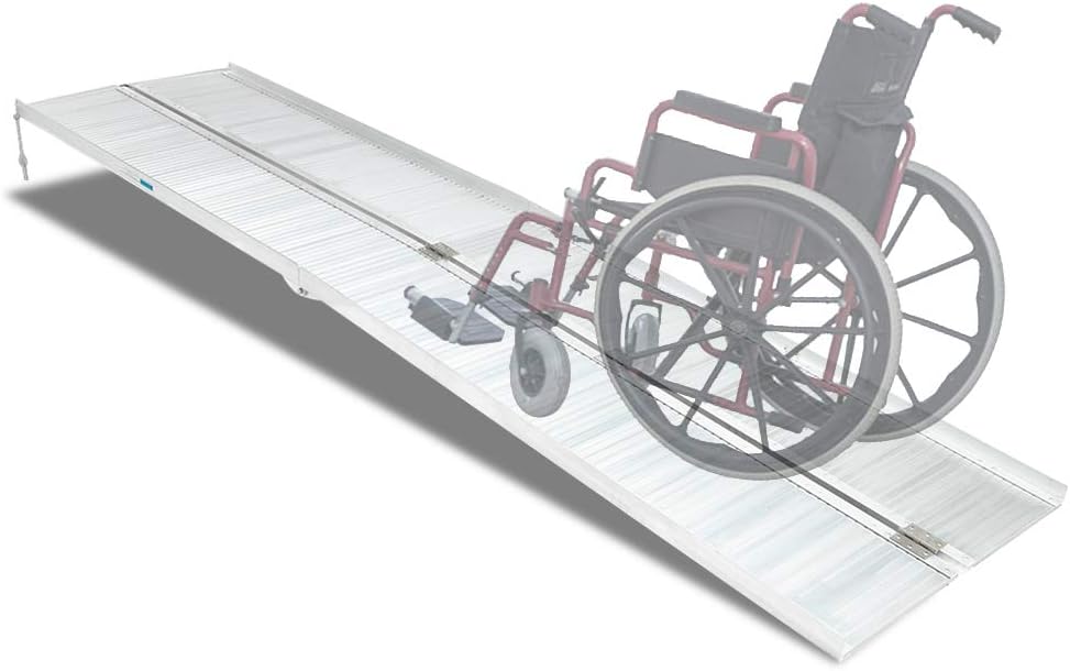 4ft Aluminum Wheelchair Ramp Threshold Portable Ramps S65281