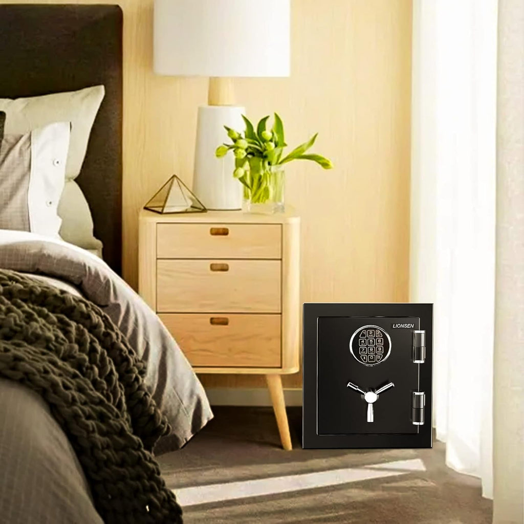 Fireproof Security Safe with Digital Keypad Lock Box K636380