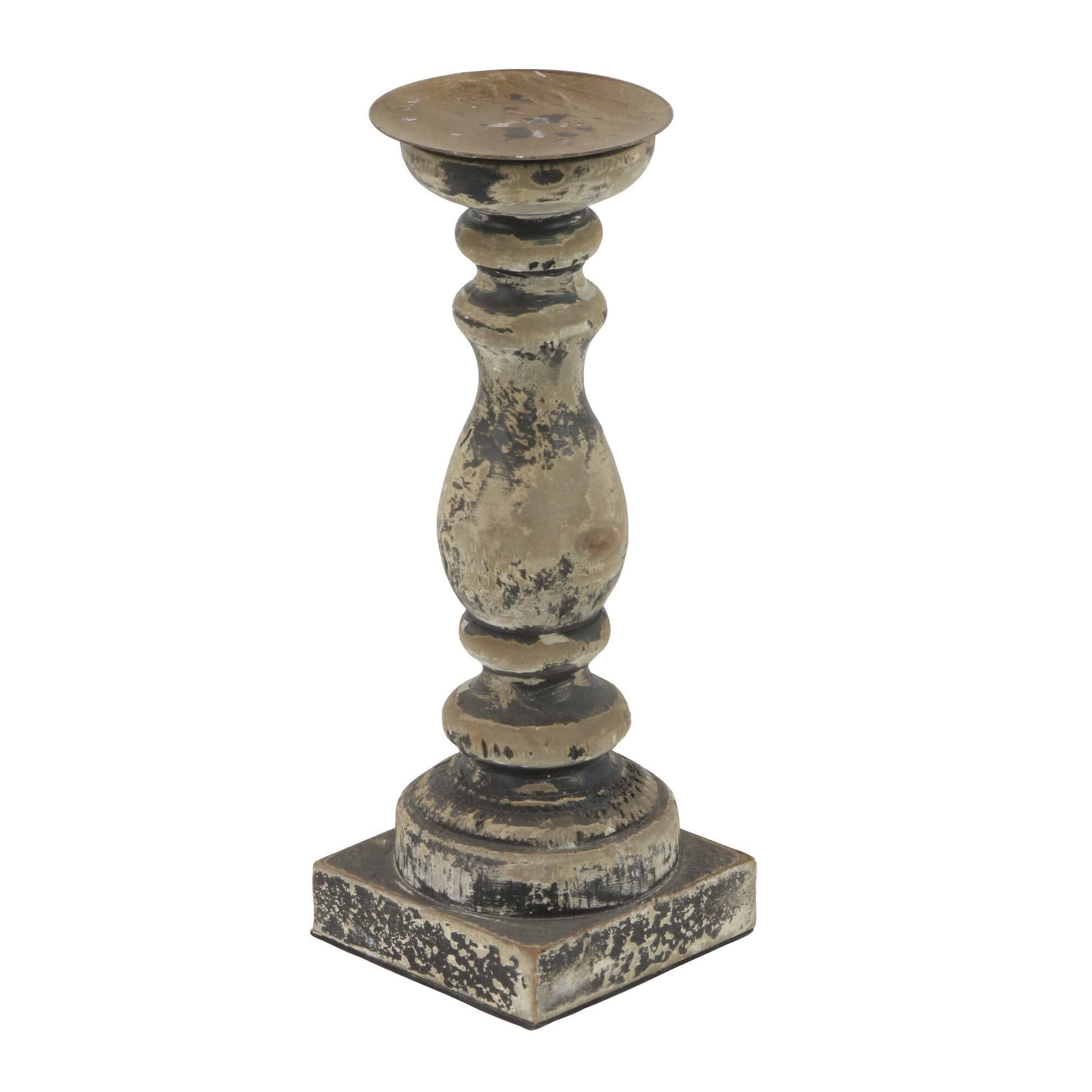 Brown Fir Candle Holder (Set of 3) X118