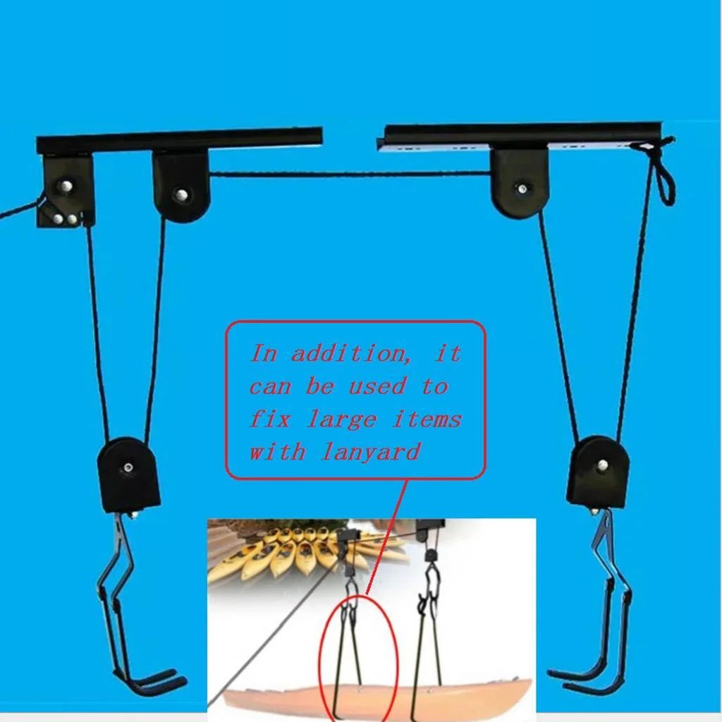 Bike and Workshop Garage Hanger Pulley Assemblies A19345