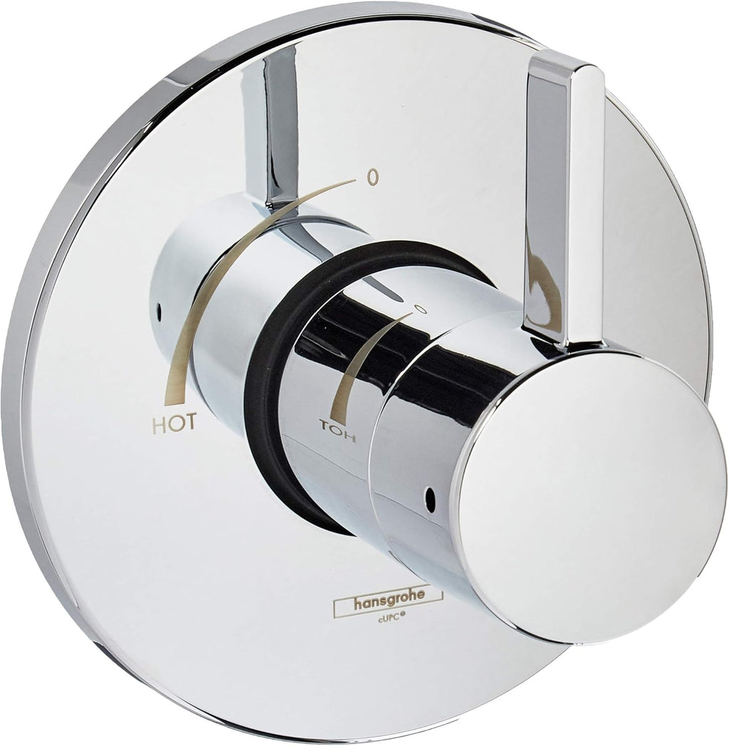Matte White 6-inch Wide Shower Valve Trim H378277