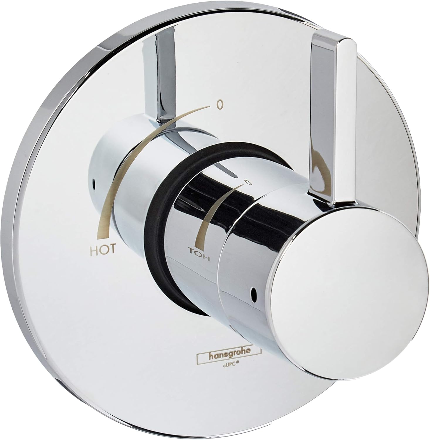 Matte White 6-inch Wide Shower Valve Trim H378277