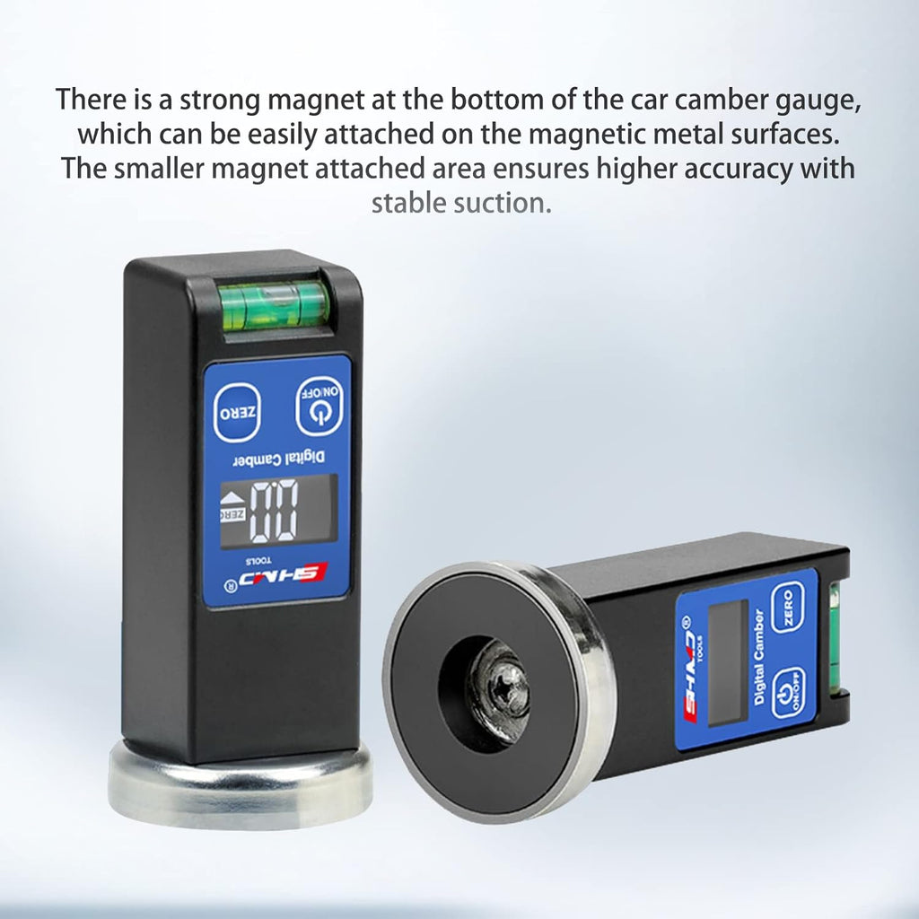 Camber Gauge Digital Wheel Alignment Tool with LCD, Pack of 2 K208