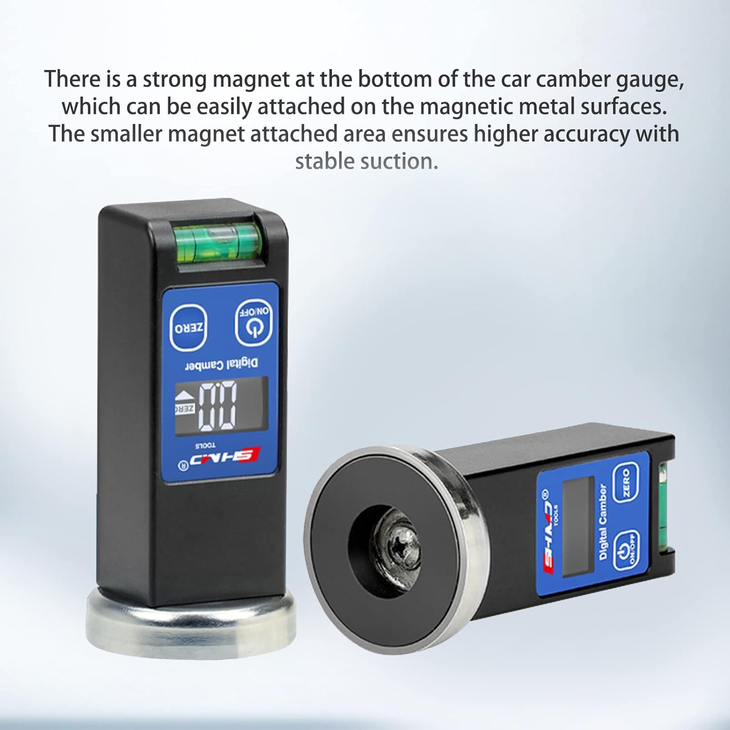 Camber Gauge Digital Wheel Alignment Tool with LCD, Pack of 2 K208