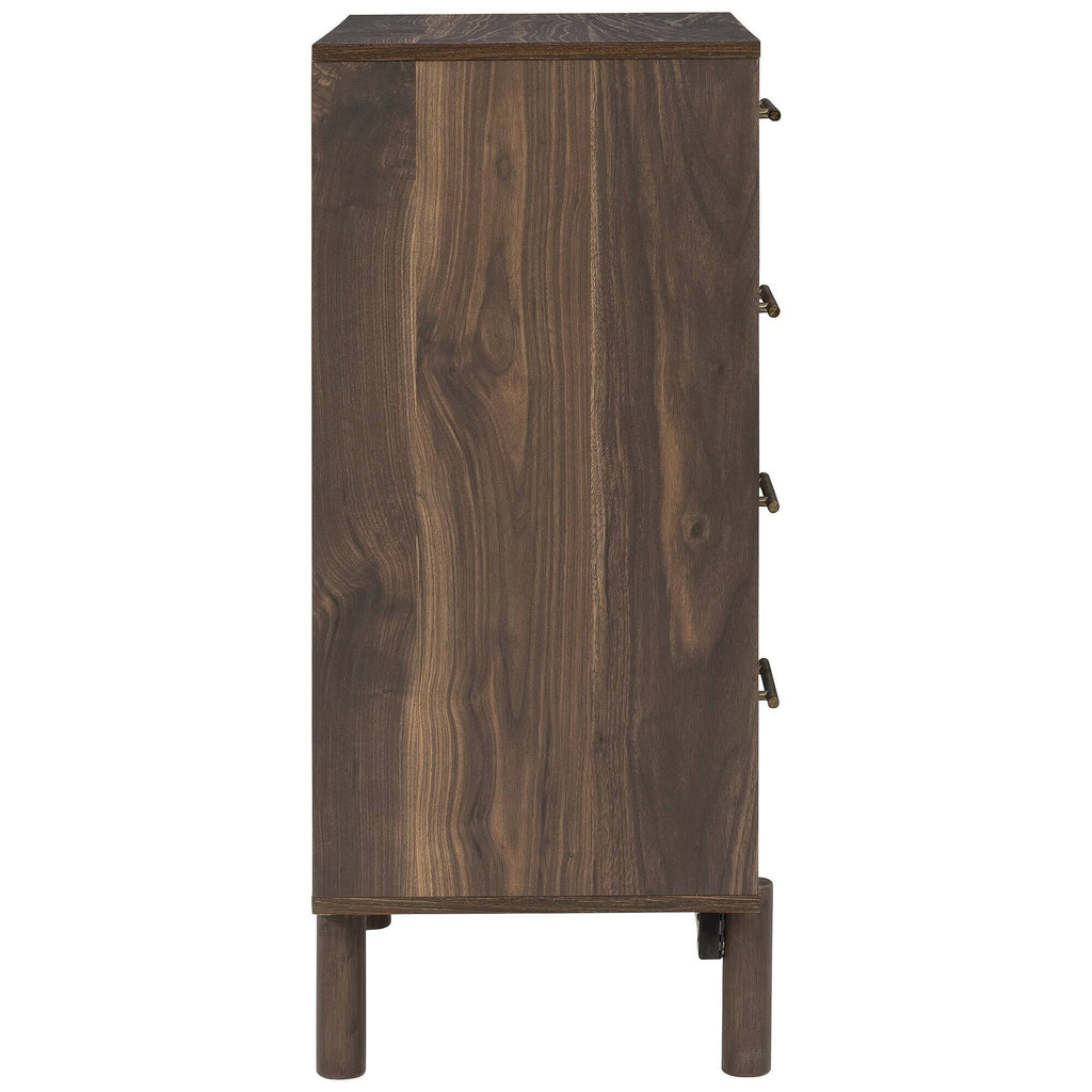 Mocha Four Drawer Chest P804