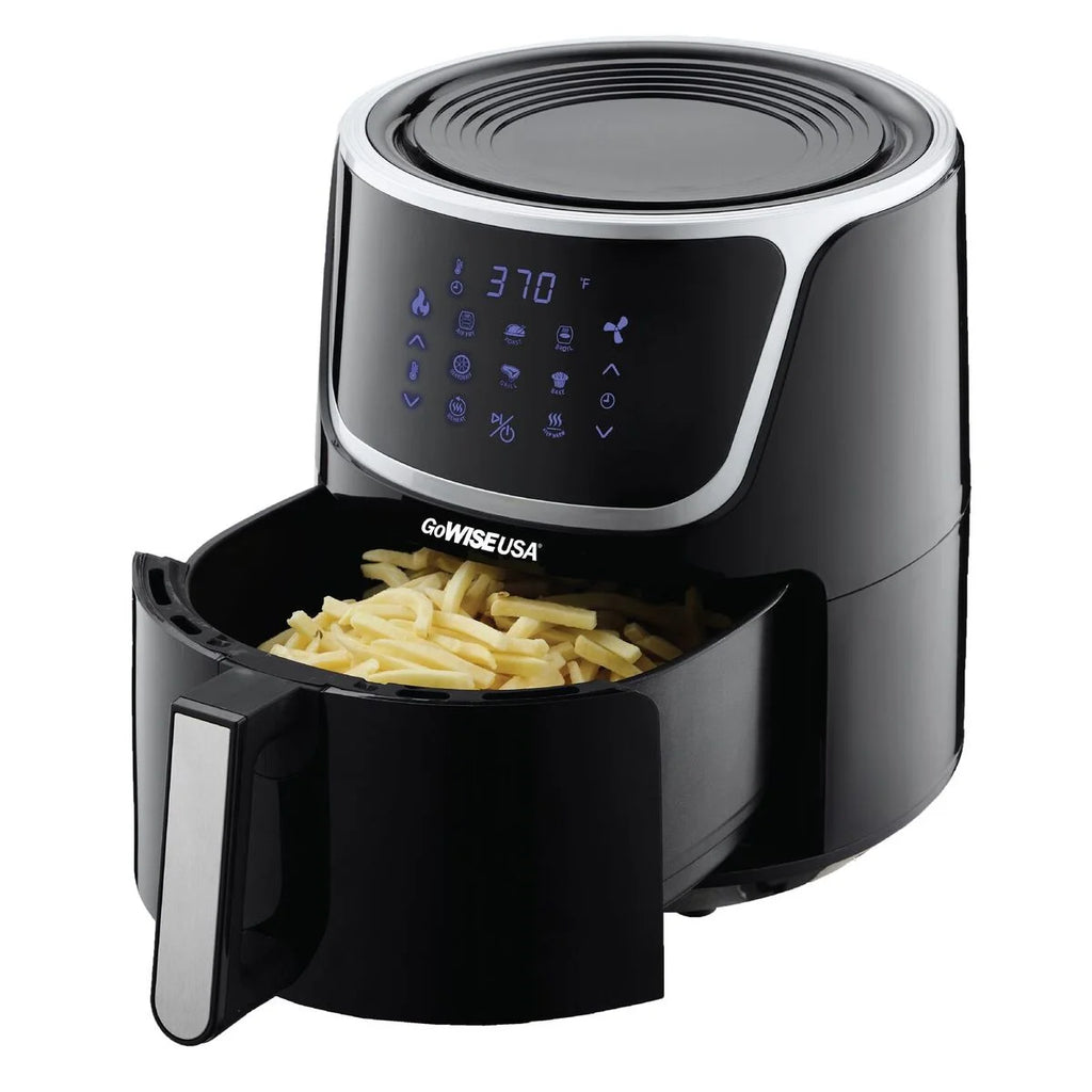 7-Quart Electric Air Fryer with Dehydrator and Stackable Racks V875