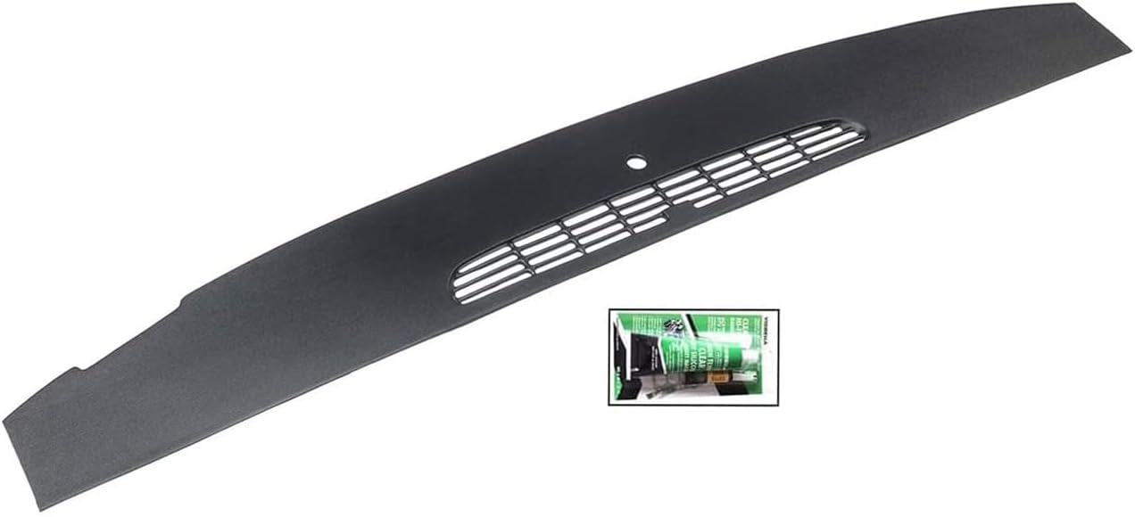 Rear Molded Dash Defrost Vent Grille Cover Cap Black Pack of 2 J499