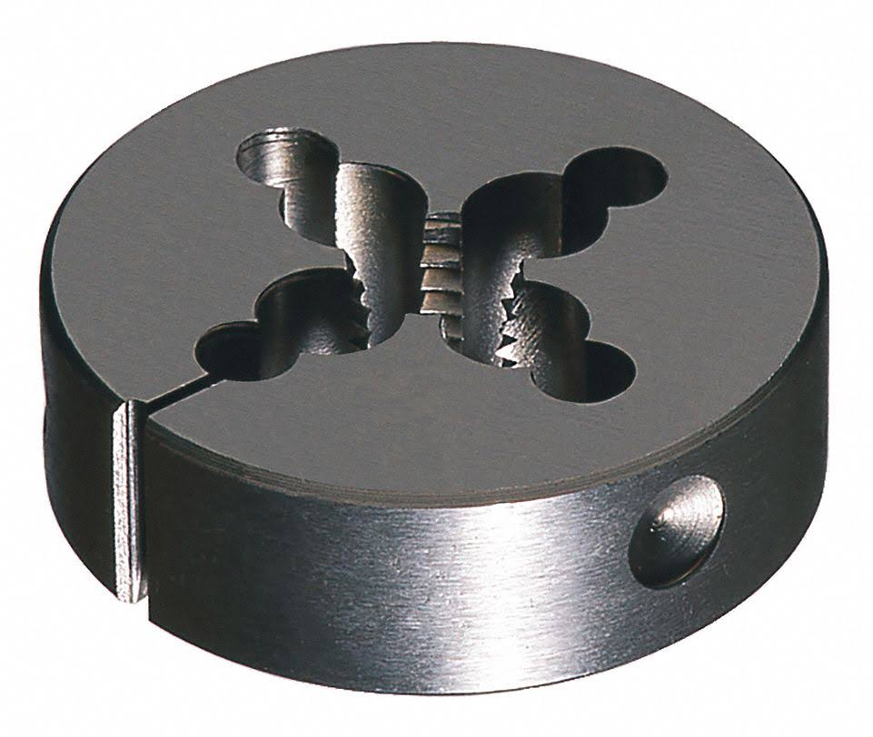 Carbon Steel Round Adjustable Die, 1-1/4-12 UNF R575