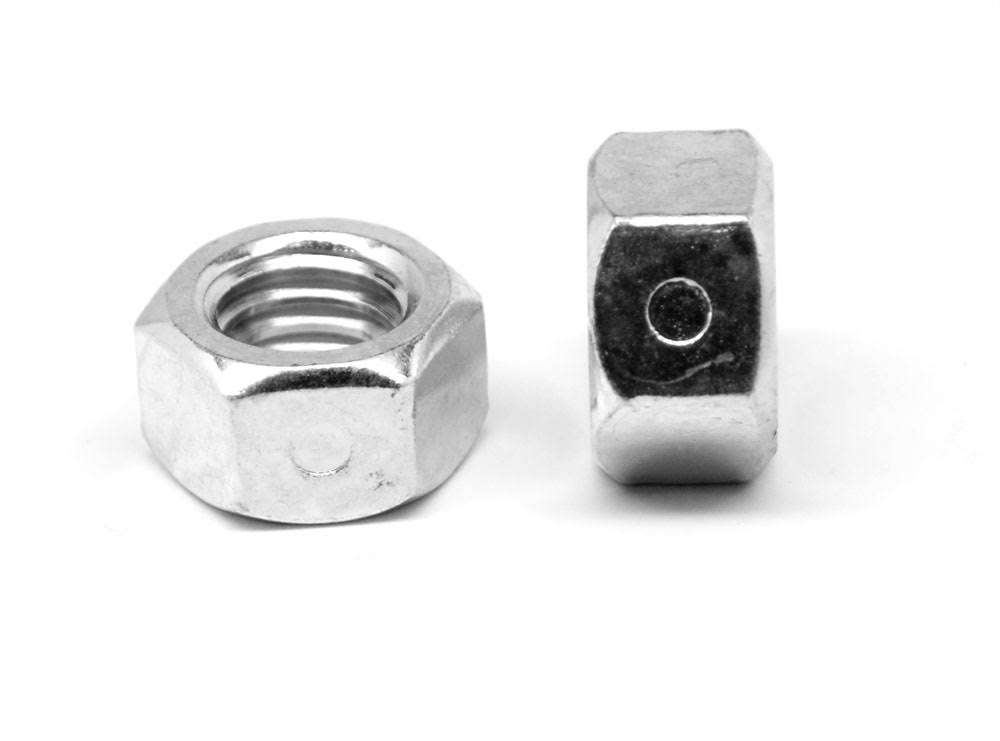 1x22-14 UNS Thread Reversible 2-Way All Metal Locknut Low Carbon Steel Zinc Plated Pk 150 S2759