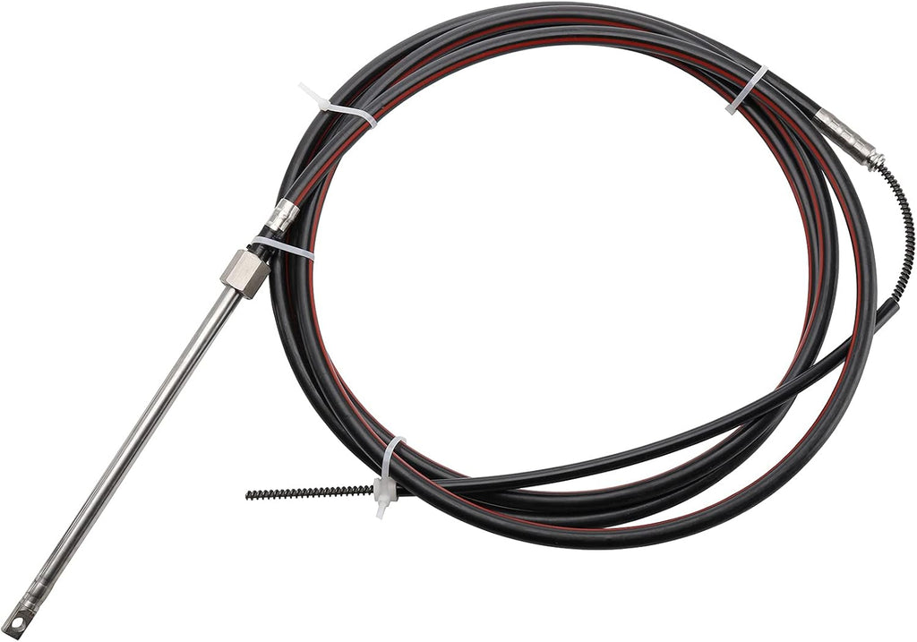 Boat Steering Cable 16' Outboard Steering Cable with 13 Wheel Marine Steering System Z9941