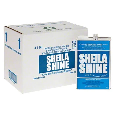 Stainless Steel Cleaner & Polish, 1 gal Can, 4/Carton F57033