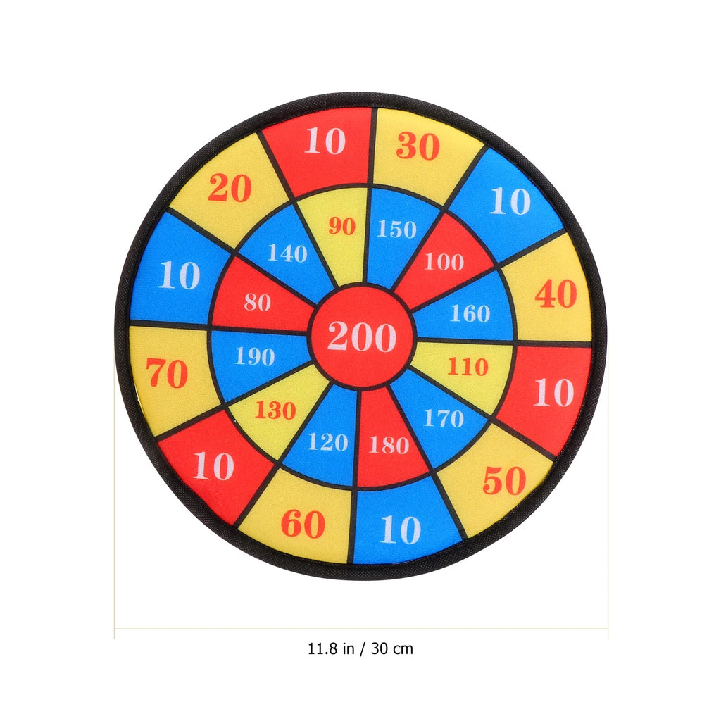 13Pcs Kids Sticky Balls Darts Board Toys T67063
