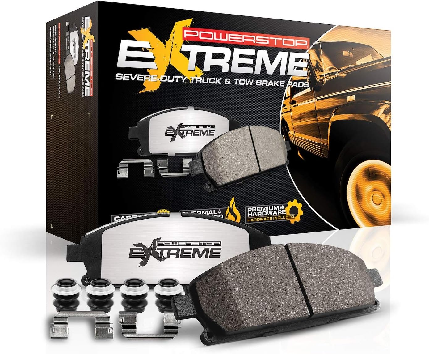 Rear Truck and Tow Brake Pads Pack of 2 T2200