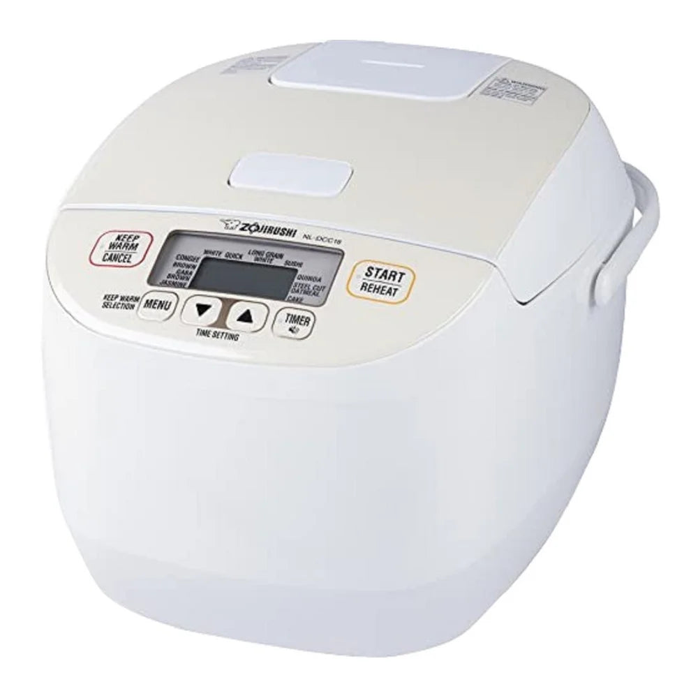 Micom Rice Cooker and Warmer with Rice Container Bin and Rice Washing Bowl Q8894