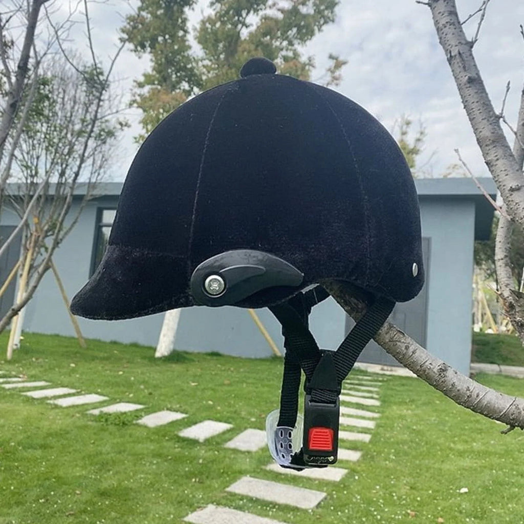 Black Equestrian Horse Riding Helmet A6818