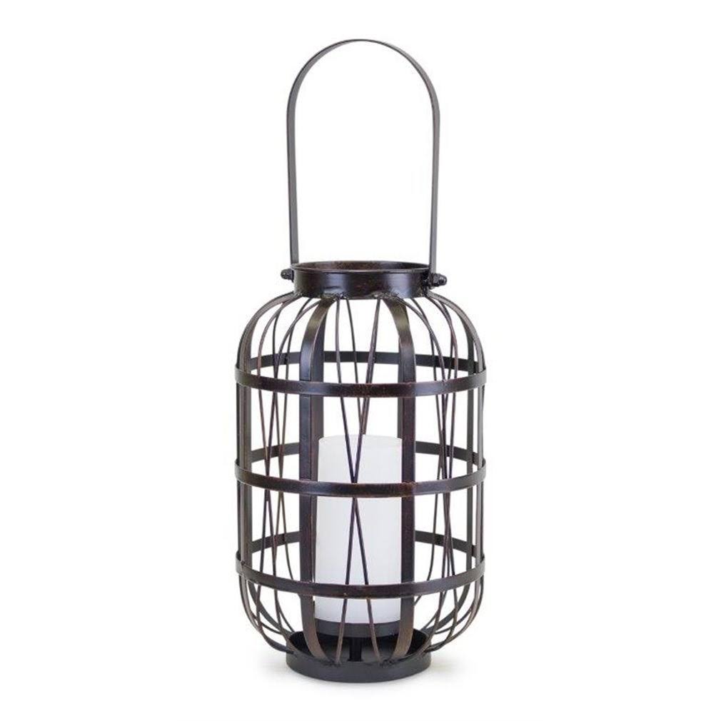 Metal Candle Holder 19.5x22H I59898