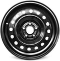 15 Inch 5 Lug Black Steel Wheel A272983