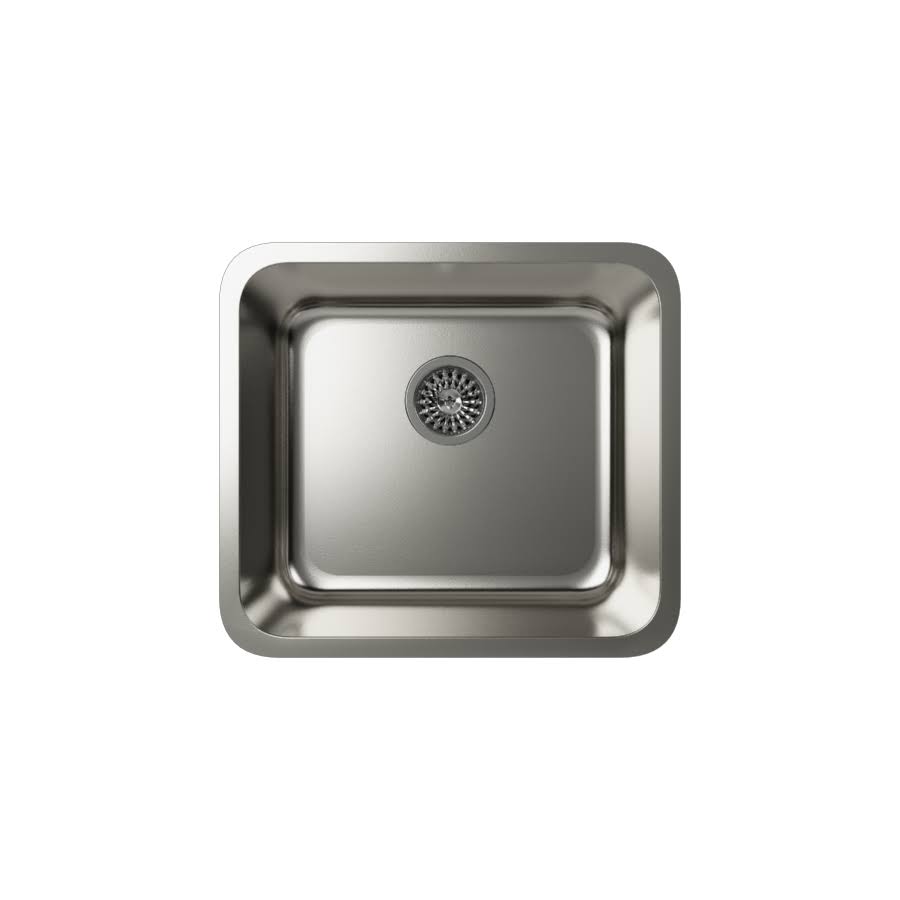 Stainless Steel Undermount Kitchen Sink, 20 x 18-inch H5063