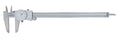 Dial Caliper, 0-12 Range, 0.002 Accuracy, White Face A9909