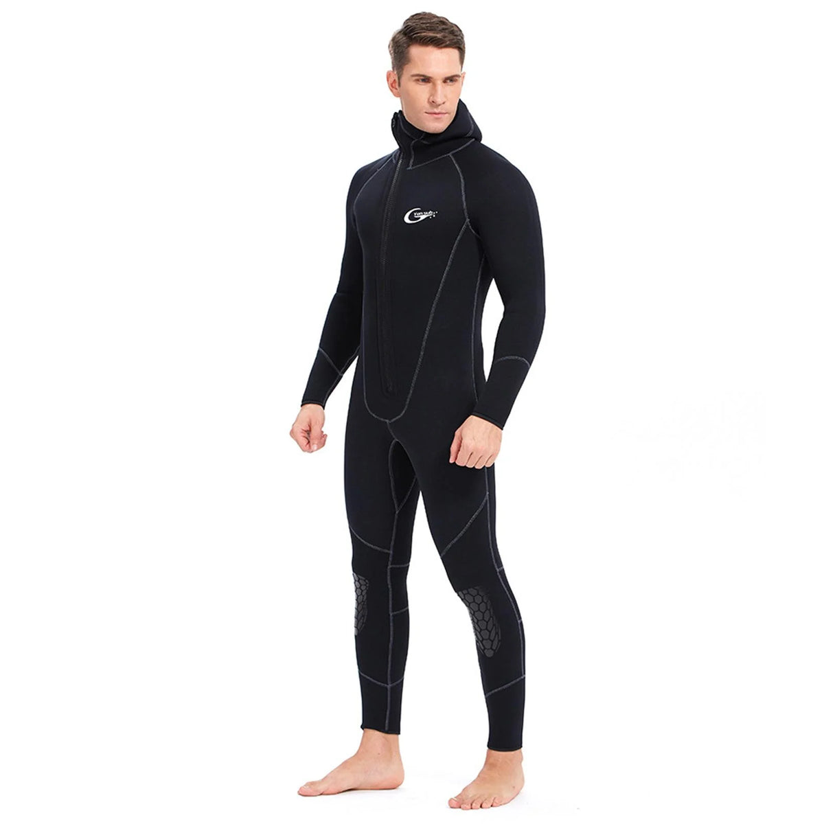 3mm Neoprene Front Zip Full Body Wetsuit XXL Y349