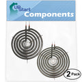 2-Pack 8 inch 6 Turns & 6 inch 5 Turns Surface Burner Elements I310781