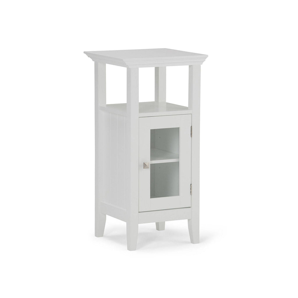 Pure White Floor Storage Bath Cabinet M19439