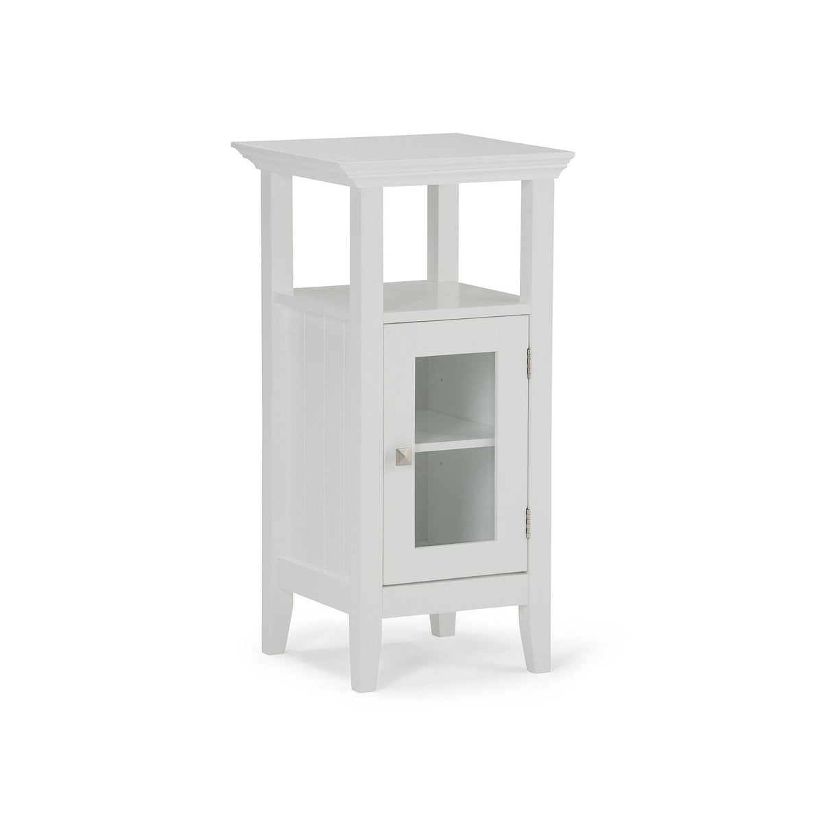 Pure White Floor Storage Bath Cabinet M19439