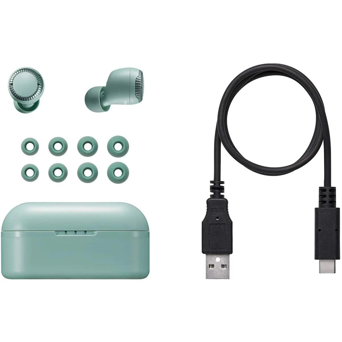 Green True Wireless Bluetooth Earphones F860011