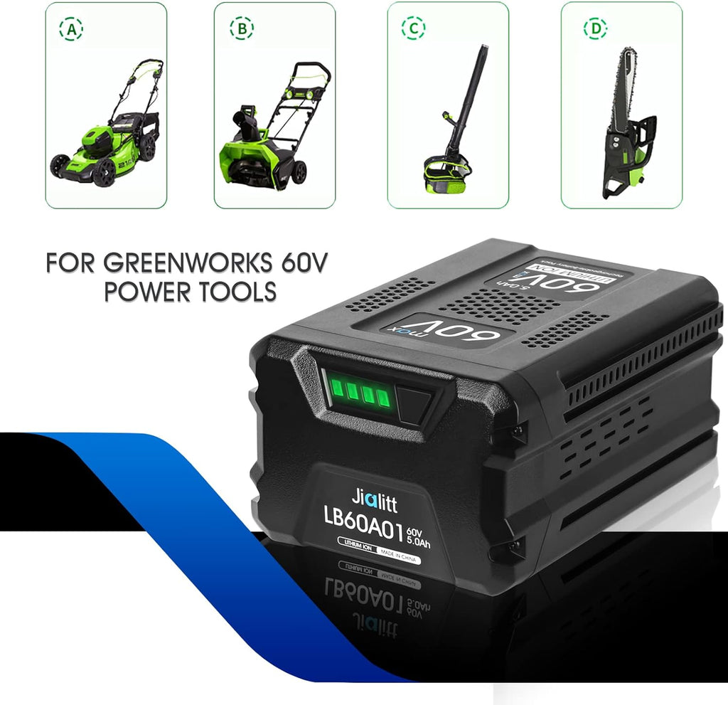 60V 5.0Ah Lithium Ion Replacement Battery R945