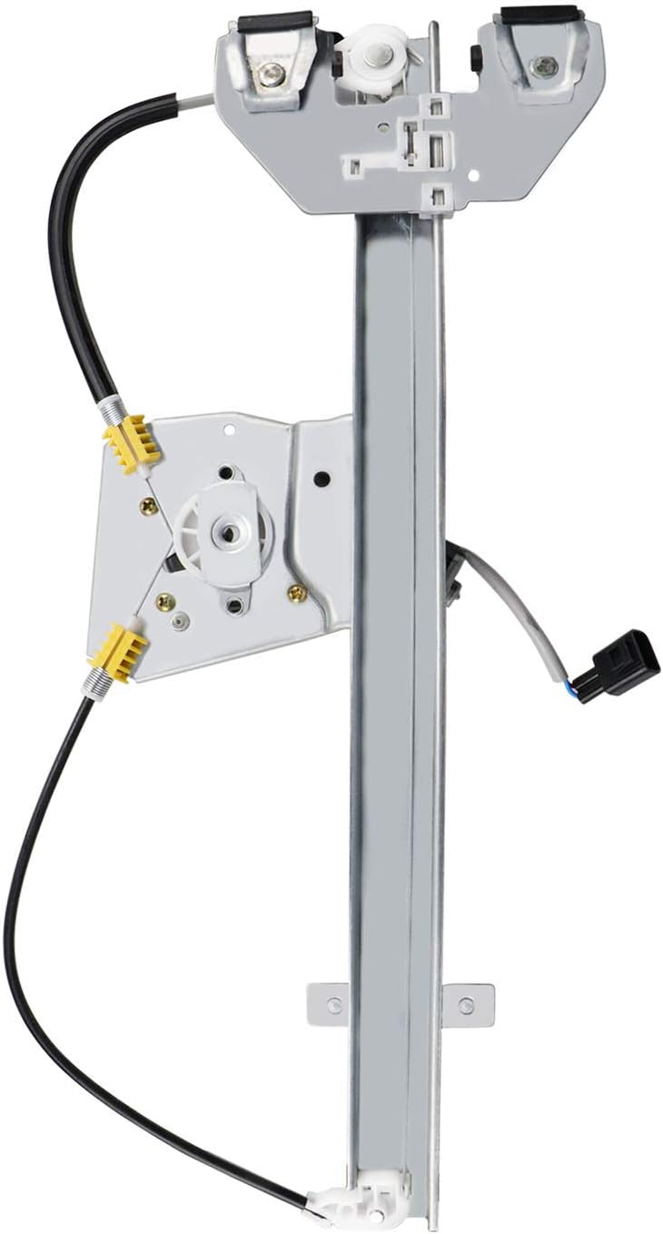 Rear Driver Left Side Power Window Regulator with Motor Pack of 2 W6491