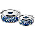Storage and Serving Containers with Drainage Grille Set of 2 R898