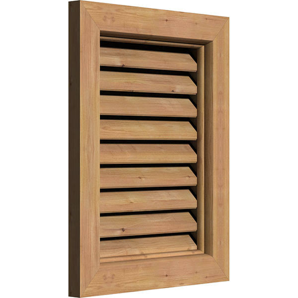 Unfinished Functional Vertical Gable Vent Q493