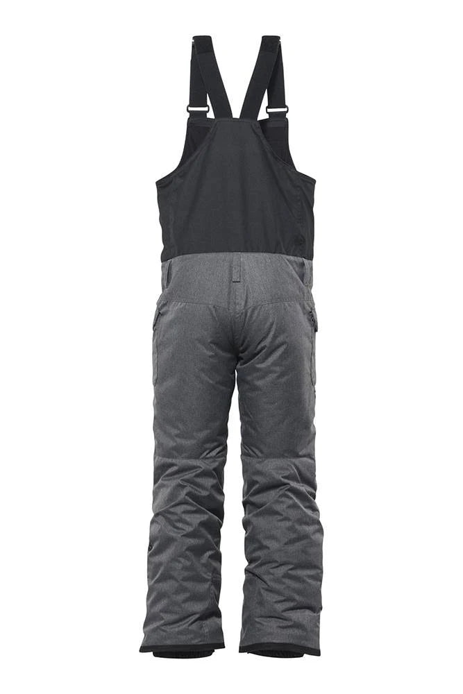 Insulated Bib GREY MELANGE / XL C977