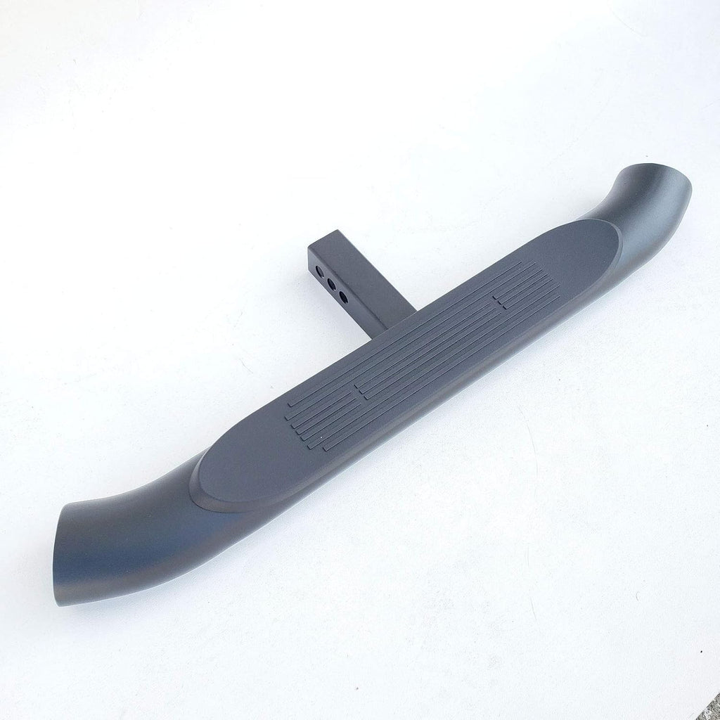 Black 4" Oval Curved Truck Trailer Rear Bumper Guard E192120