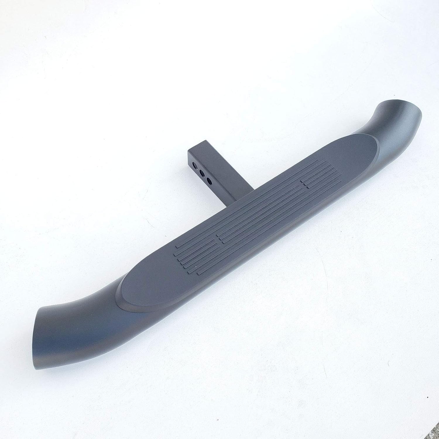 Black 4" Oval Curved Truck Trailer Rear Bumper Guard E192120