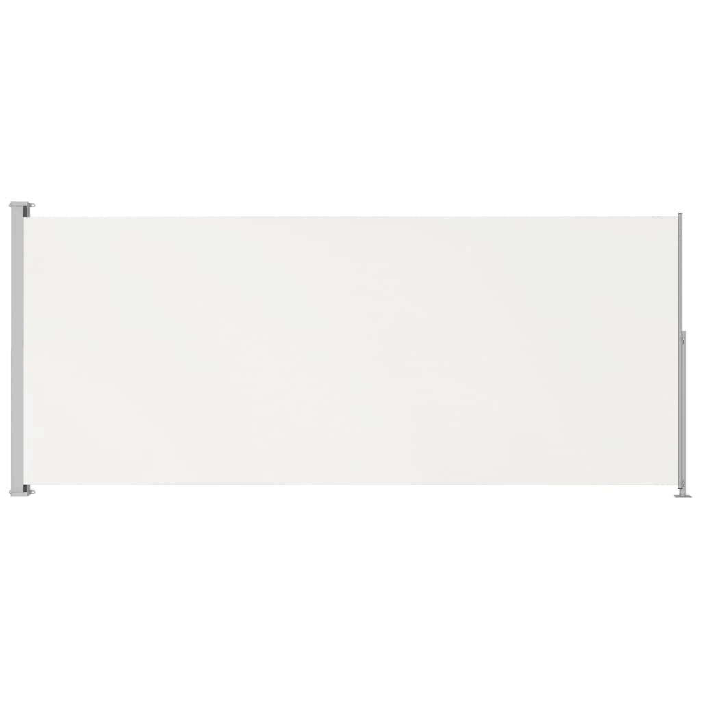Cream Retractable Side Awning X290493