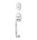 Double Cylinder Tubular Handleset Bright Chrome Finish P891144